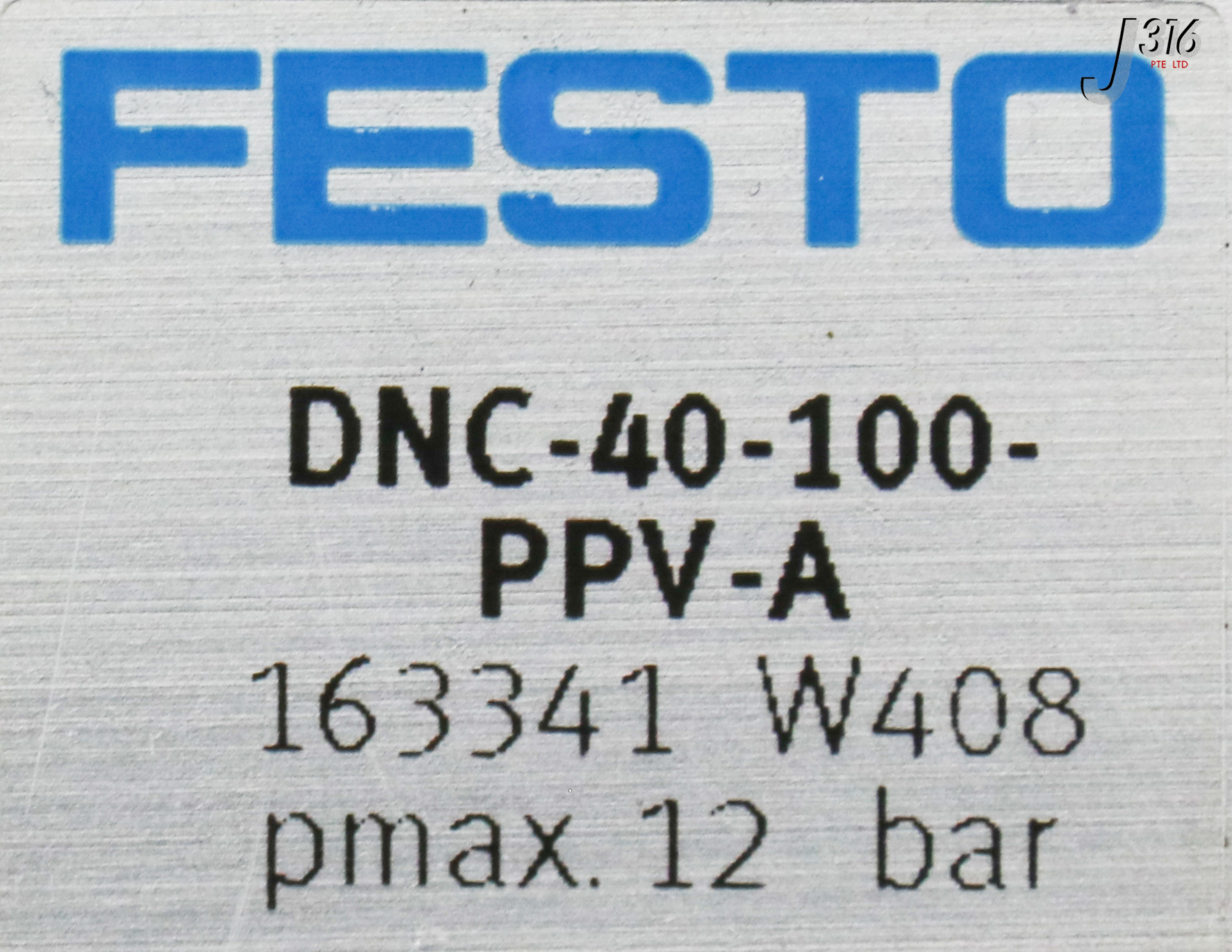 専用【1】 1595 FESTO PNEUMATIC CYLINDER, PMAX. 12BAR DNC-40-100-PPV-A | eBay